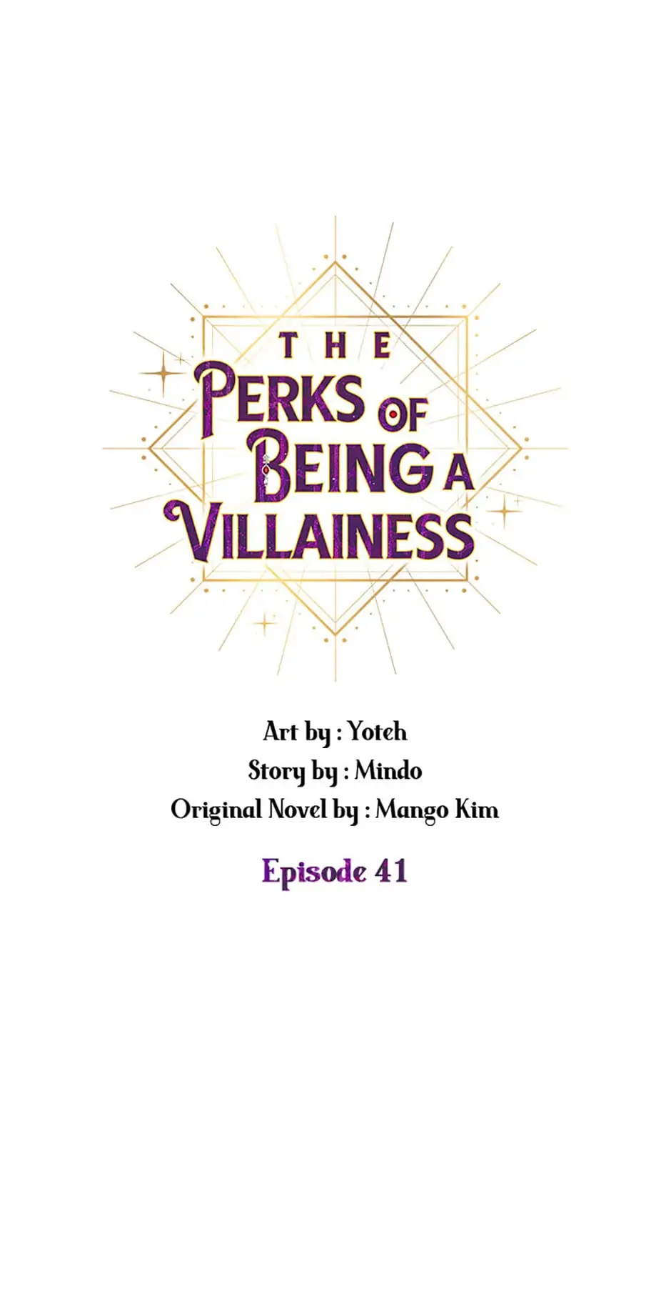 The Perks of Being a Villainess (Official) - Chapter 41 manhwa