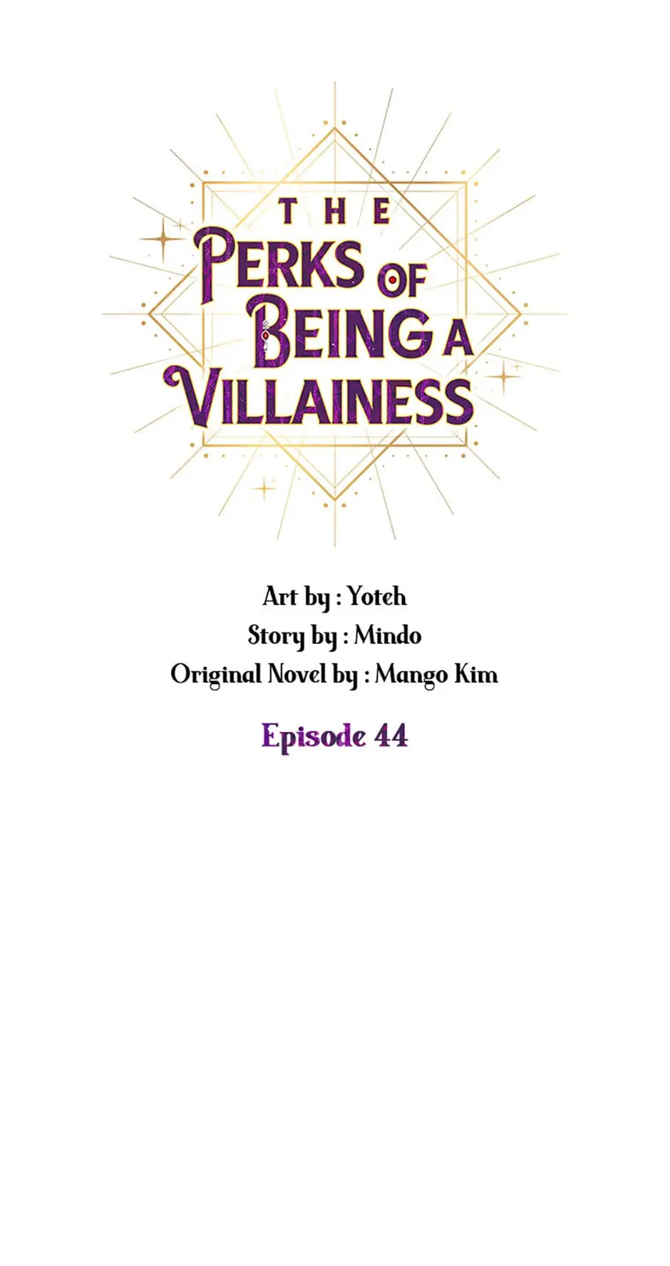 The Perks of Being a Villainess (Official) - Chapter 44 manhwa