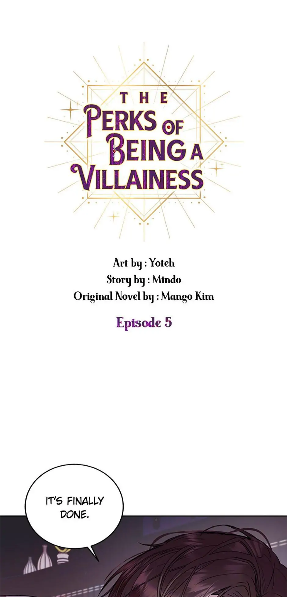 The Perks of Being a Villainess (Official) - Chapter 5 manhwa