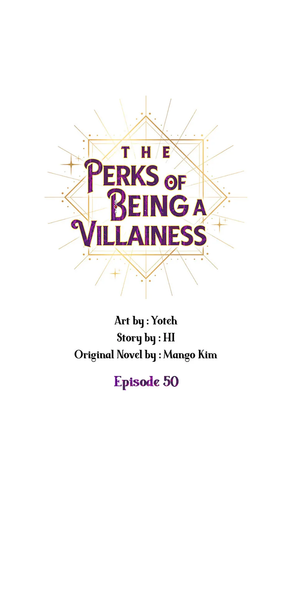 The Perks of Being a Villainess (Official) - Chapter 50 manhwa