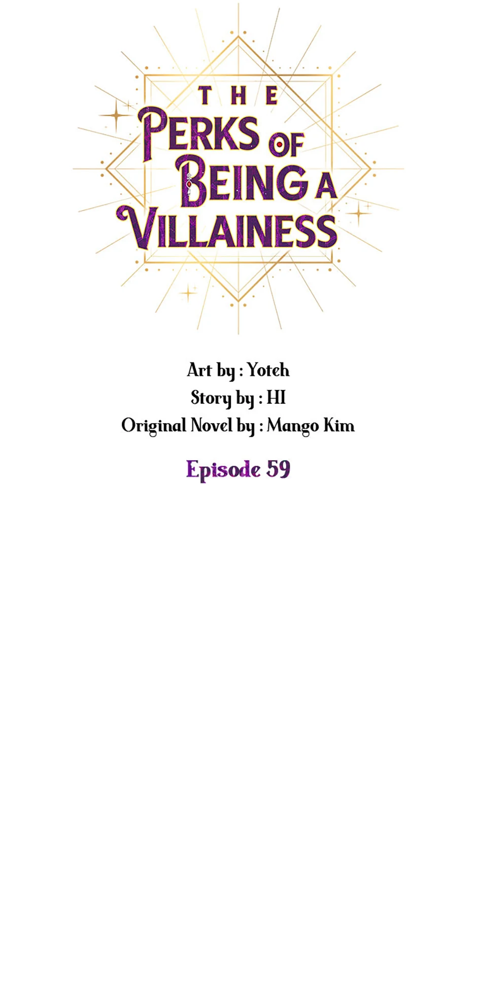 The Perks of Being a Villainess (Official) - Chapter 59 manhwa