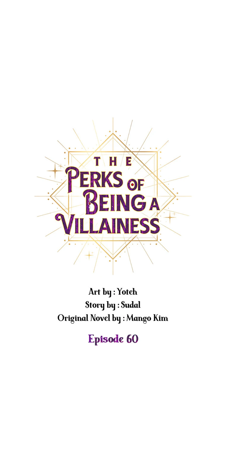 The Perks of Being a Villainess (Official) - Chapter 60 manhwa
