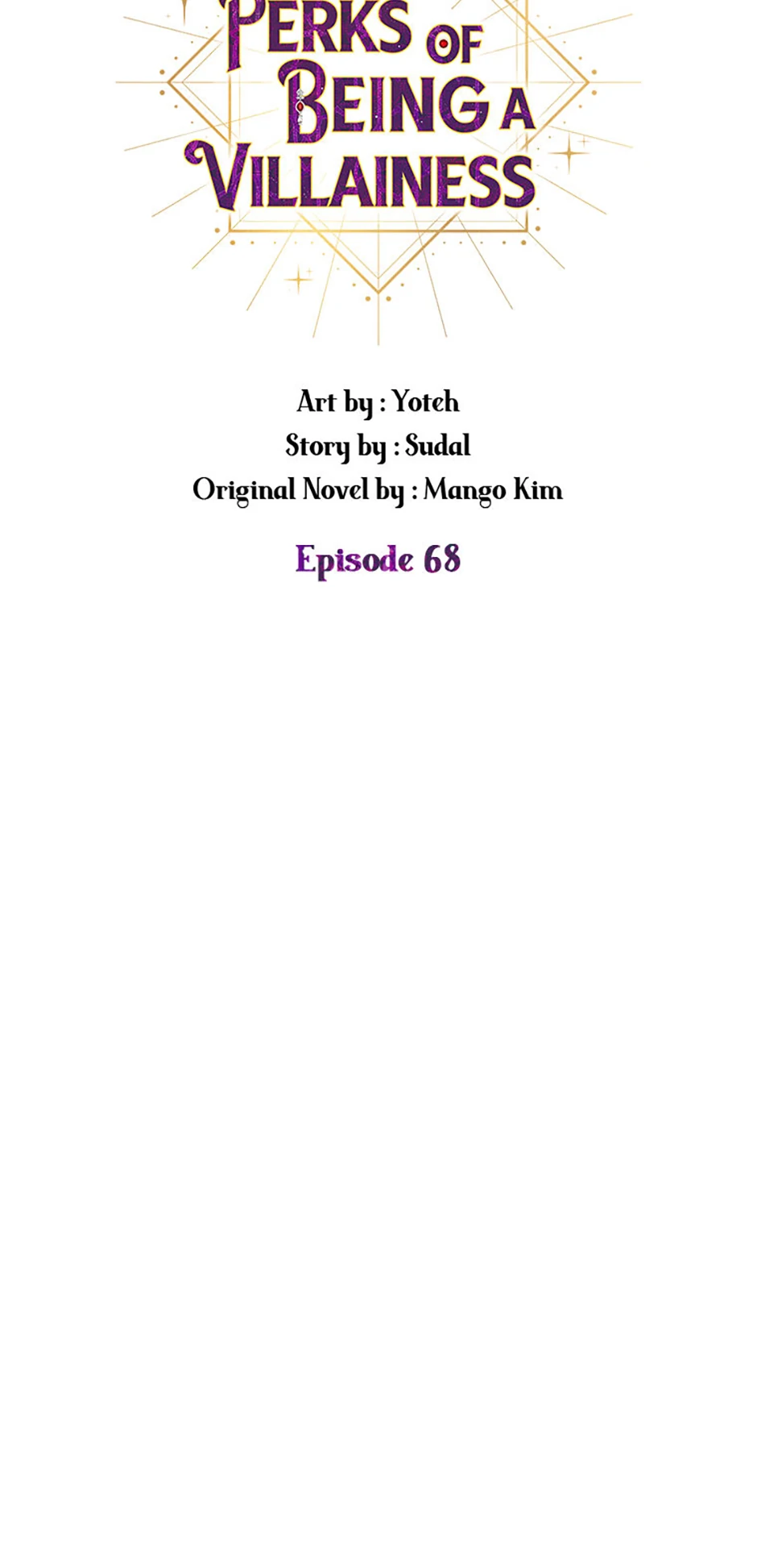 The Perks of Being a Villainess (Official) - Chapter 68 manhwa