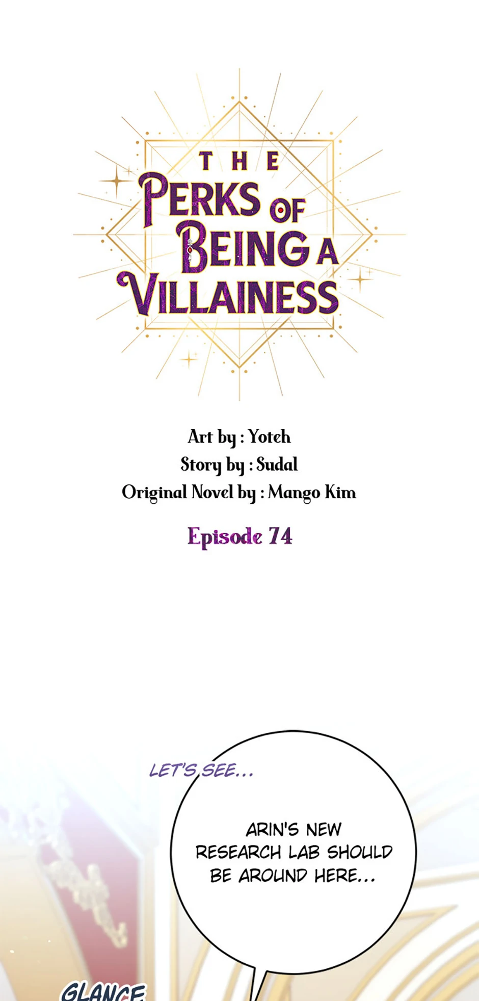 The Perks of Being a Villainess (Official) - Chapter 74 manhwa