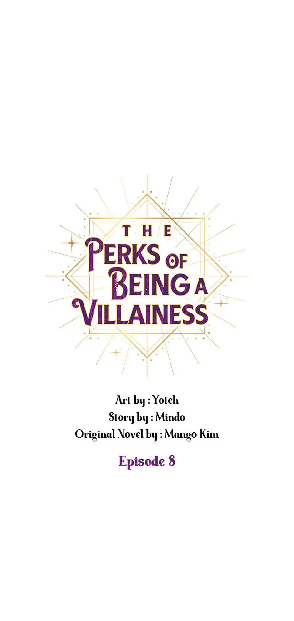 The Perks of Being a Villainess (Official) - Chapter 8 manhwa