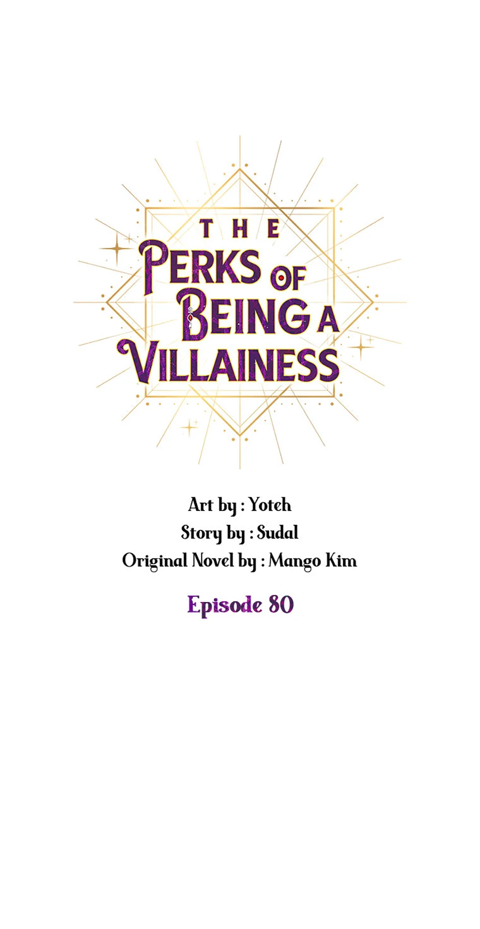 The Perks of Being a Villainess (Official) - Chapter 80 manhwa