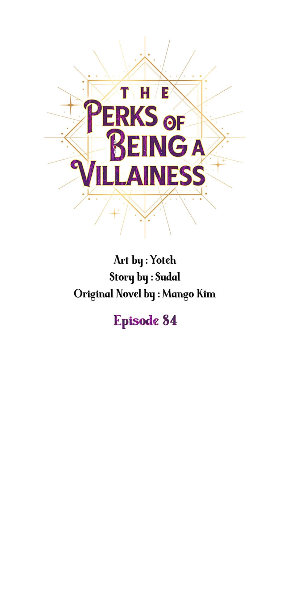 The Perks of Being a Villainess (Official) - Chapter 84 manhwa
