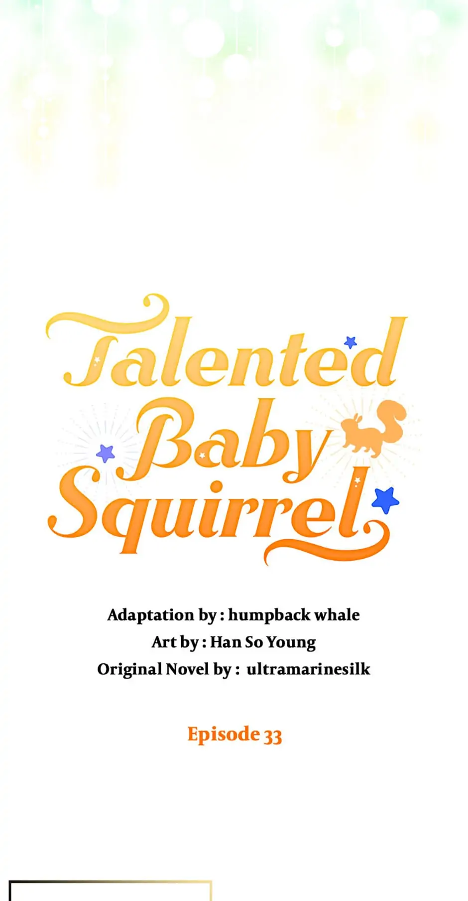 Talented Baby Squirrel - Chapter 33 manhwa
