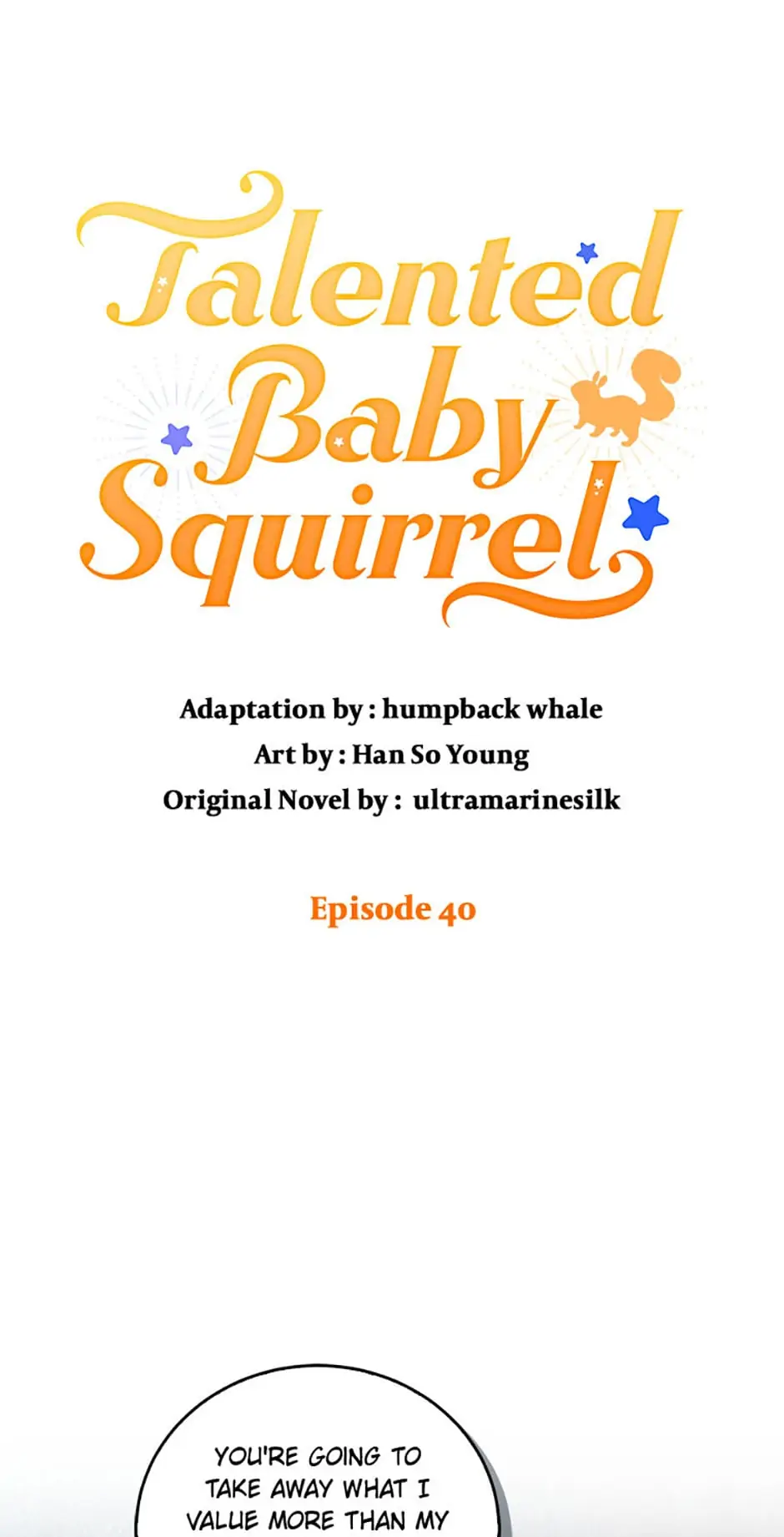 Talented Baby Squirrel - Chapter 40 manhwa