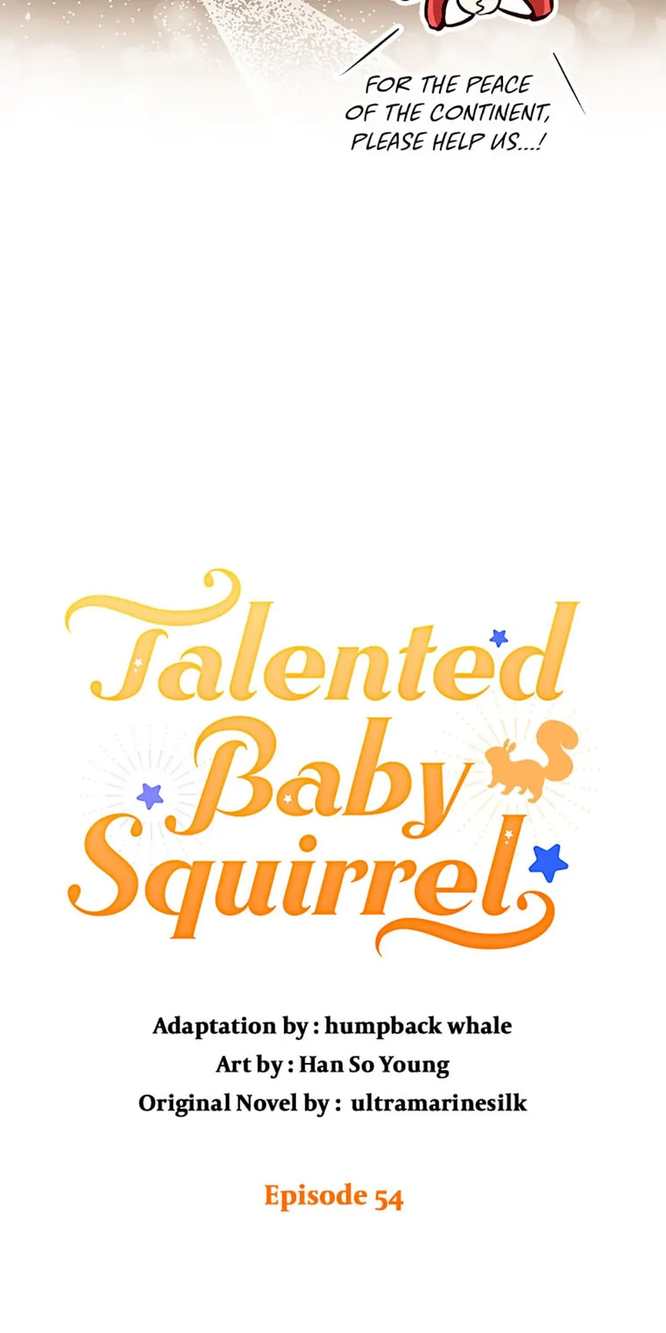 Talented Baby Squirrel - Chapter 54 manhwa