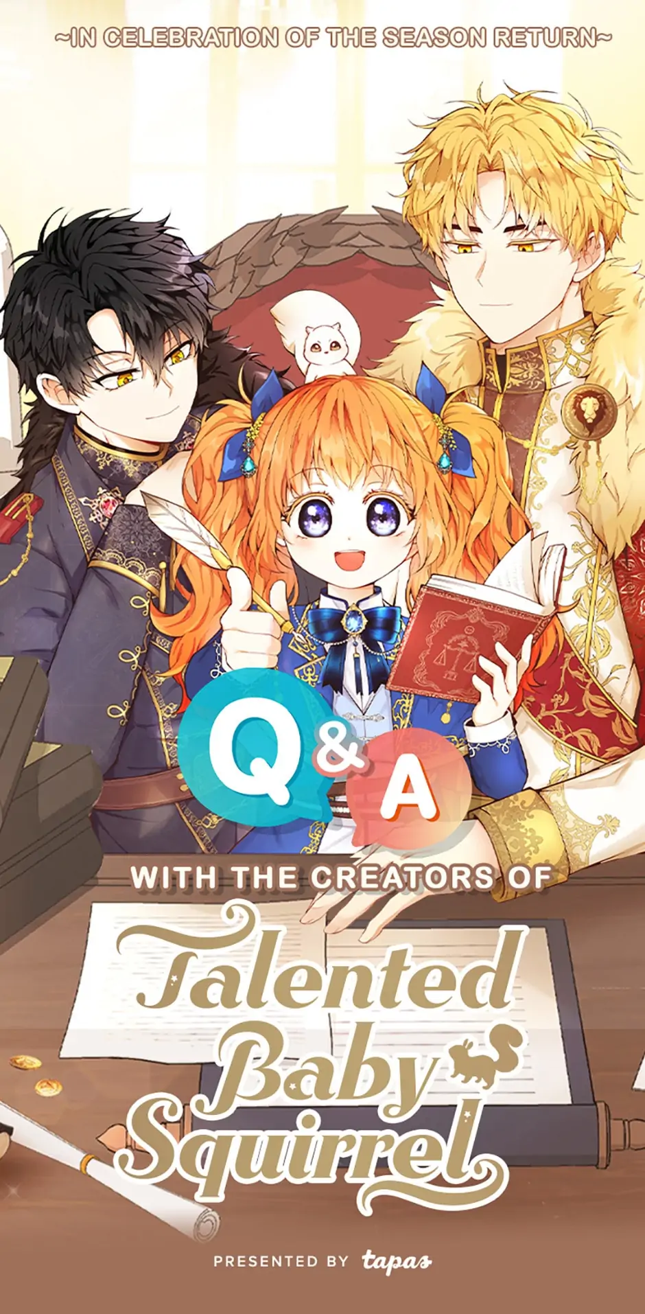 Talented Baby Squirrel - Creator Interview manhwa