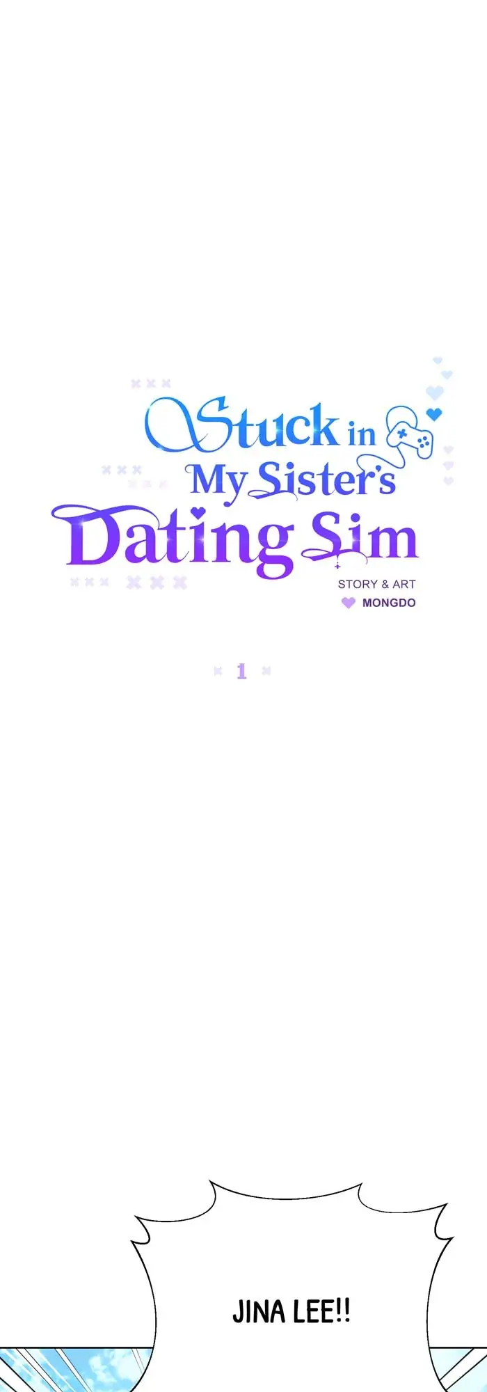 Stuck in My Sister’s Dating Sim [Official][Mature] - Chapter 1 manhwa