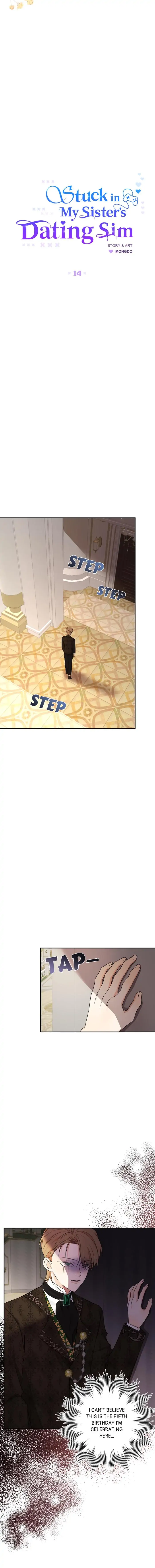 Stuck in My Sister’s Dating Sim [Official][Mature] - Chapter 14 manhwa