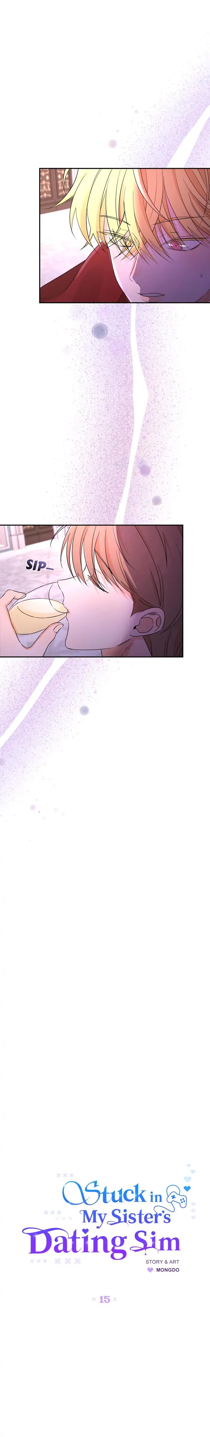 Stuck in My Sister’s Dating Sim [Official][Mature] - Chapter 15 manhwa