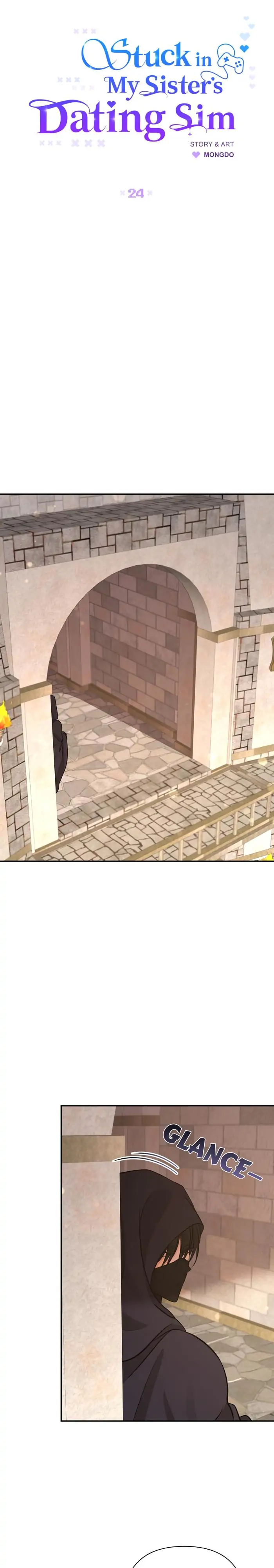 Stuck in My Sister’s Dating Sim [Official][Mature] - Chapter 24 manhwa