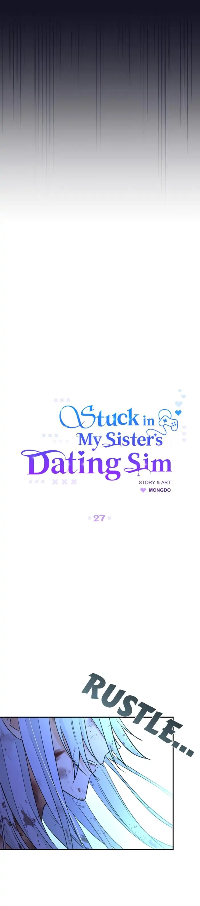 Stuck in My Sister’s Dating Sim [Official][Mature] - Chapter 27 manhwa