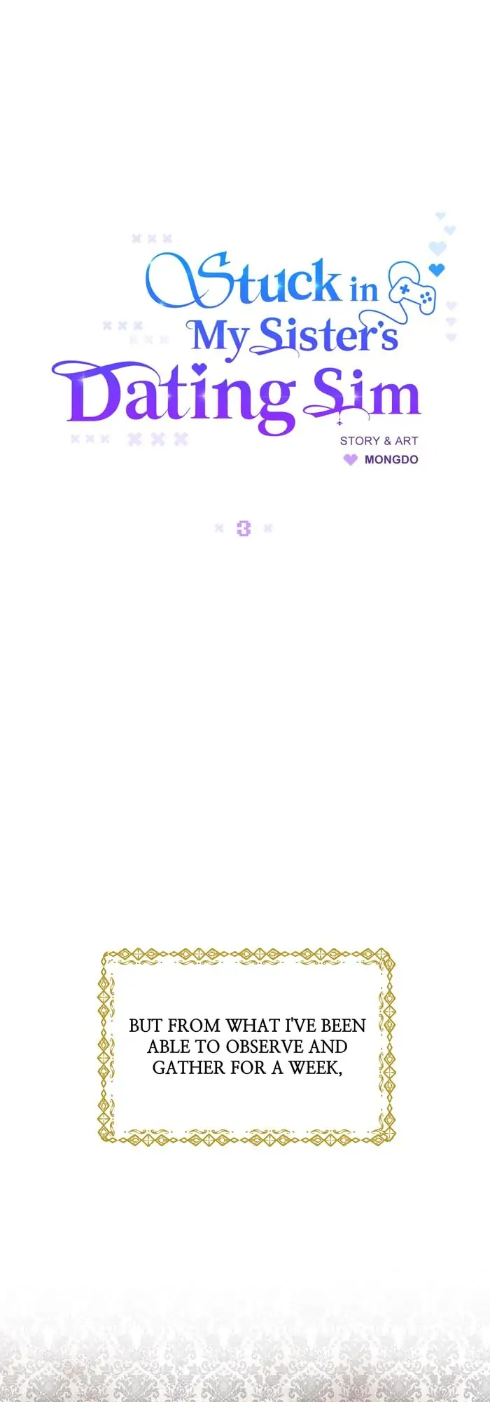 Stuck in My Sister’s Dating Sim [Official][Mature] - Chapter 3 manhwa
