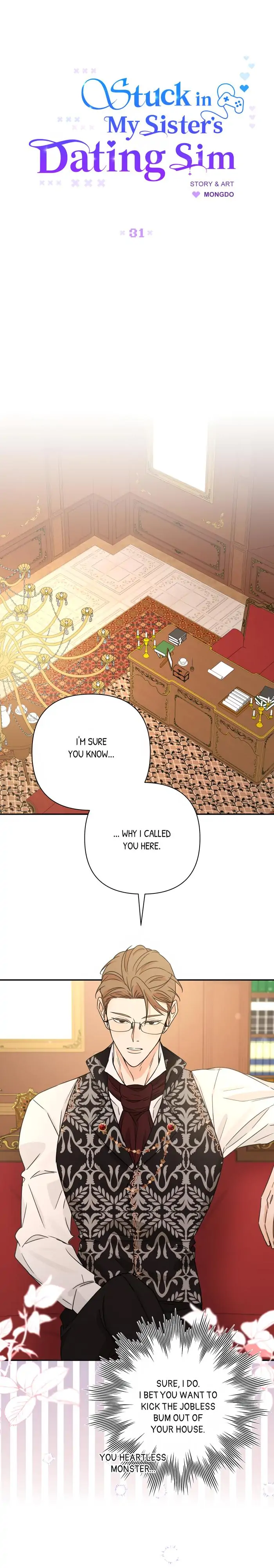 Stuck in My Sister’s Dating Sim [Official][Mature] - Chapter 31 manhwa