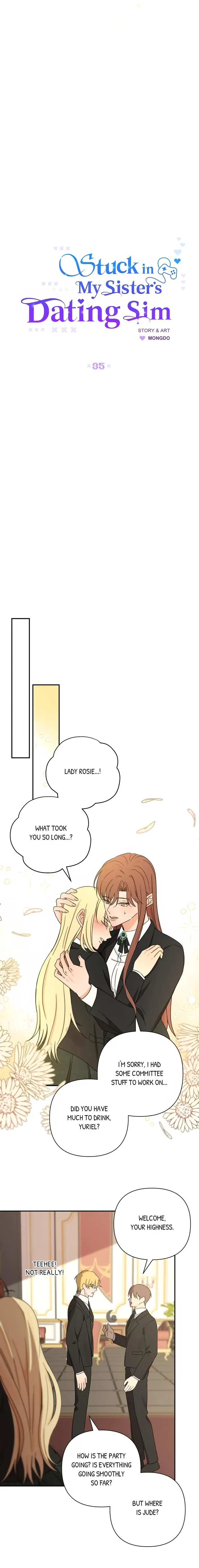 Stuck in My Sister’s Dating Sim [Official][Mature] - Chapter 35 manhwa