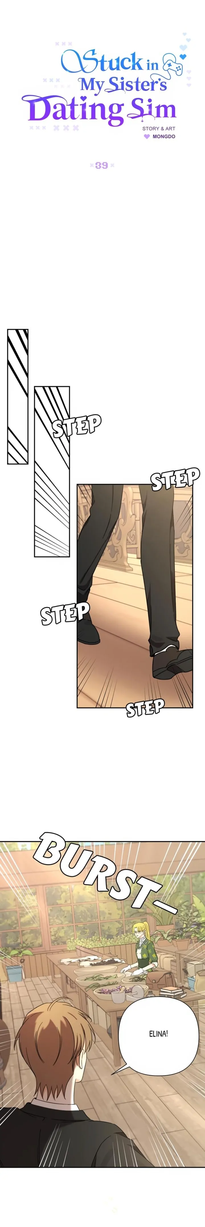 Stuck in My Sister’s Dating Sim [Official][Mature] - Chapter 39 manhwa