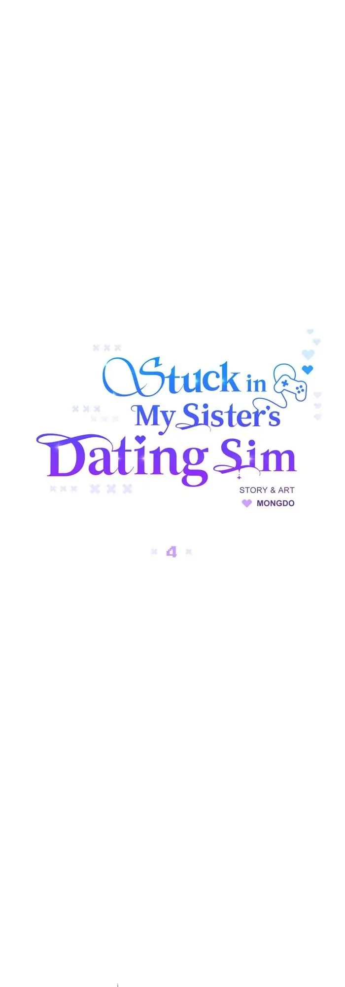 Stuck in My Sister’s Dating Sim [Official][Mature] - Chapter 4 manhwa