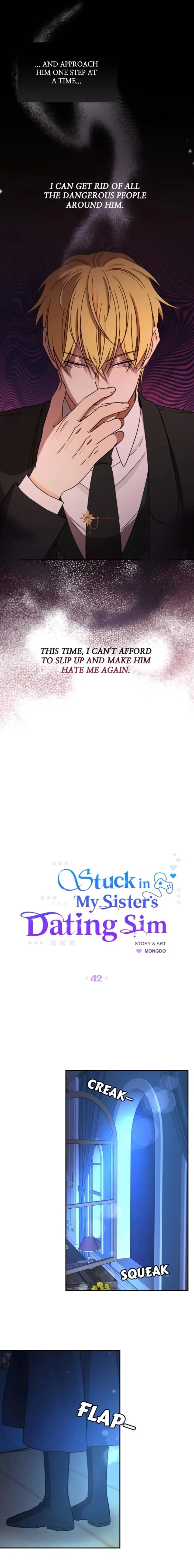Stuck in My Sister’s Dating Sim [Official][Mature] - Chapter 42 manhwa