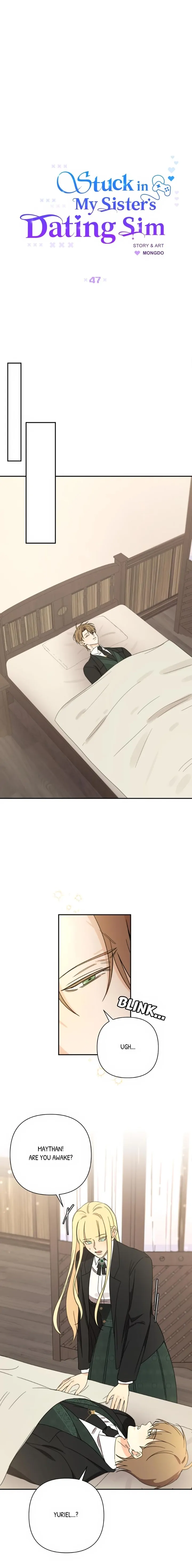 Stuck in My Sister’s Dating Sim [Official][Mature] - Chapter 47 manhwa