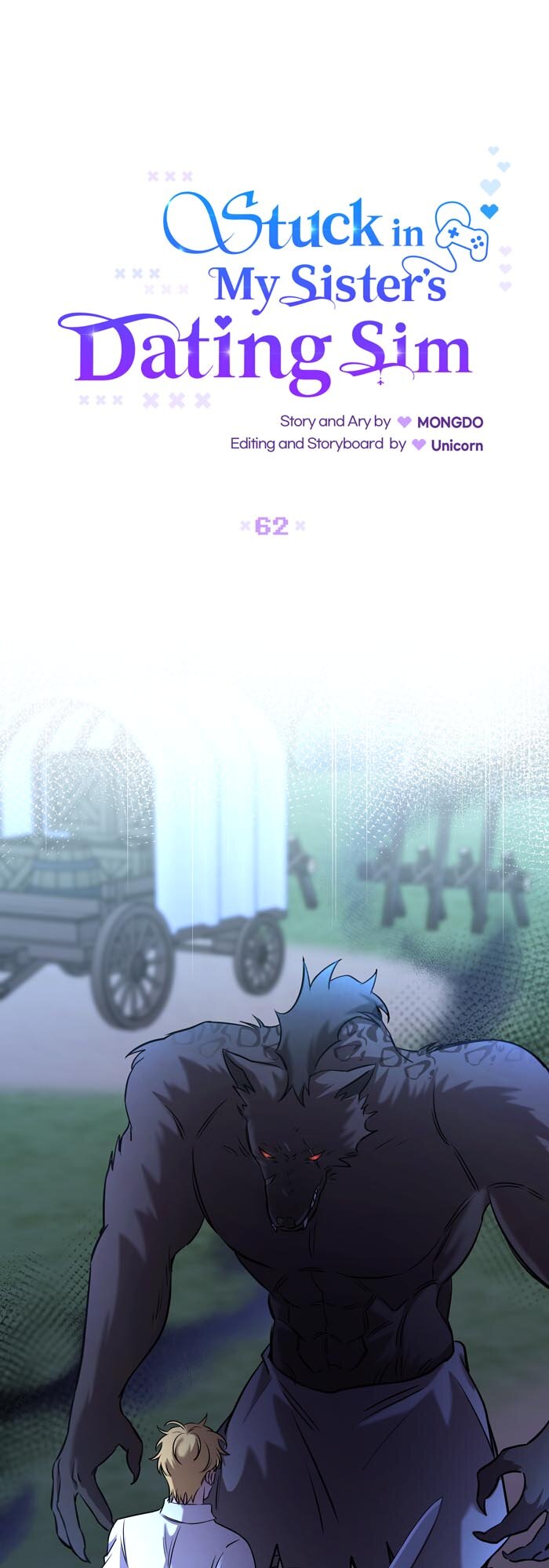 Stuck in My Sister’s Dating Sim [Official][Mature] - Chapter 62 manhwa