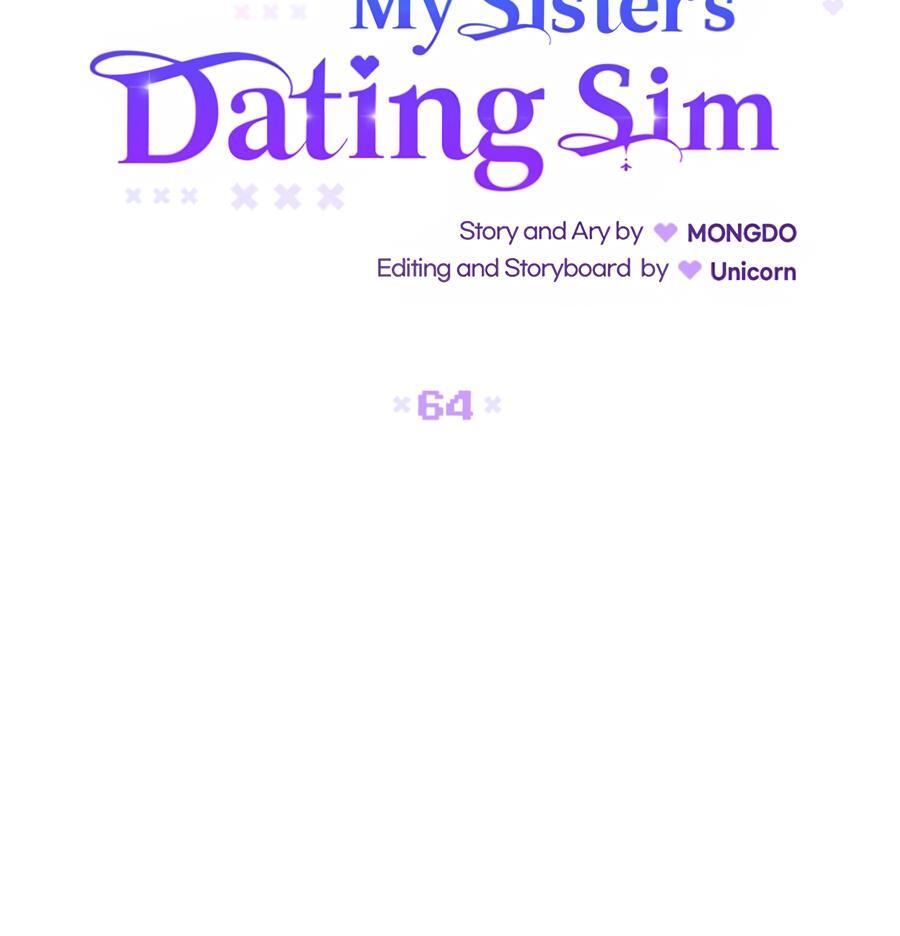 Stuck in My Sister’s Dating Sim [Official][Mature] - Chapter 64 manhwa