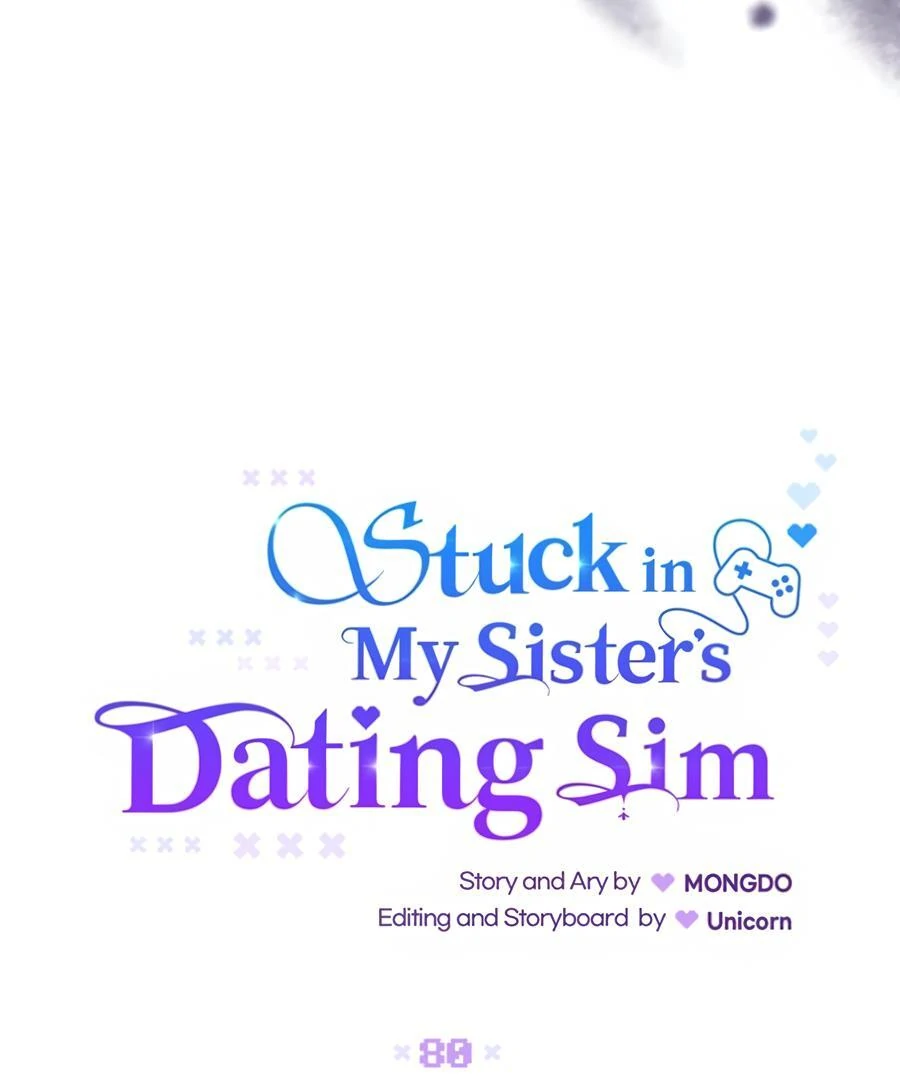 Stuck in My Sister’s Dating Sim [Official][Mature] - Chapter 80 manhwa