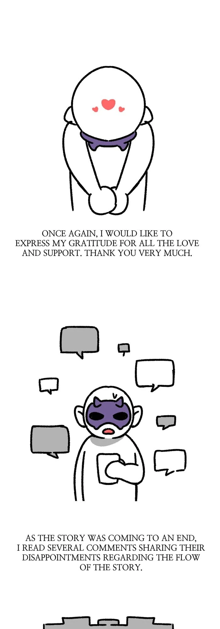Stuck in My Sister’s Dating Sim [Official][Mature] - Creator's Note manhwa