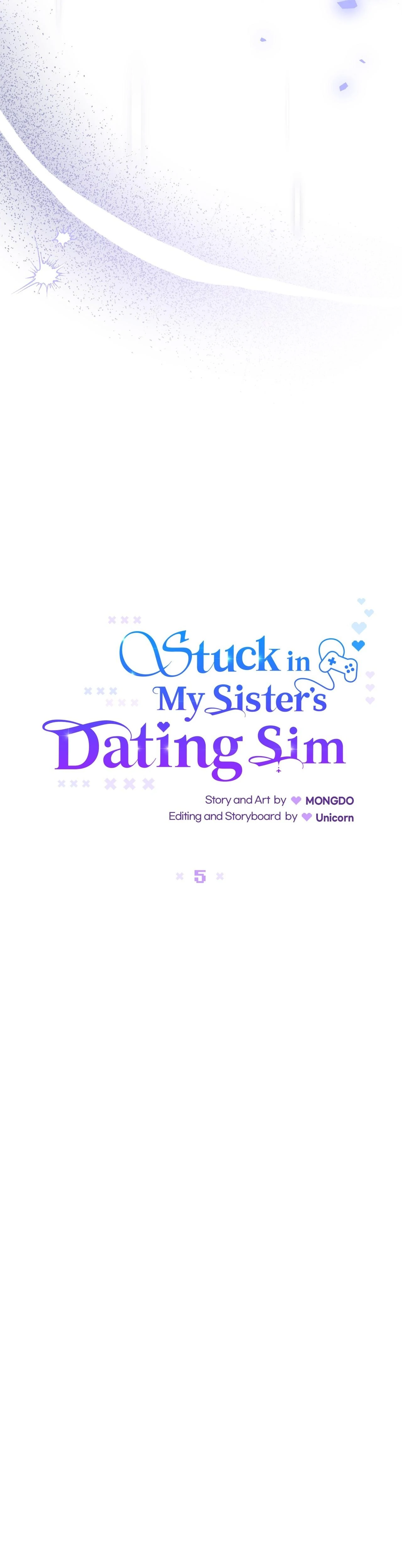Stuck in My Sister’s Dating Sim [Official][Mature] - Side Story 5 manhwa