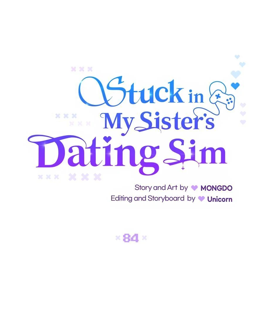 Stuck in My Sister’s Dating Sim [Official][Mature] - The End manhwa