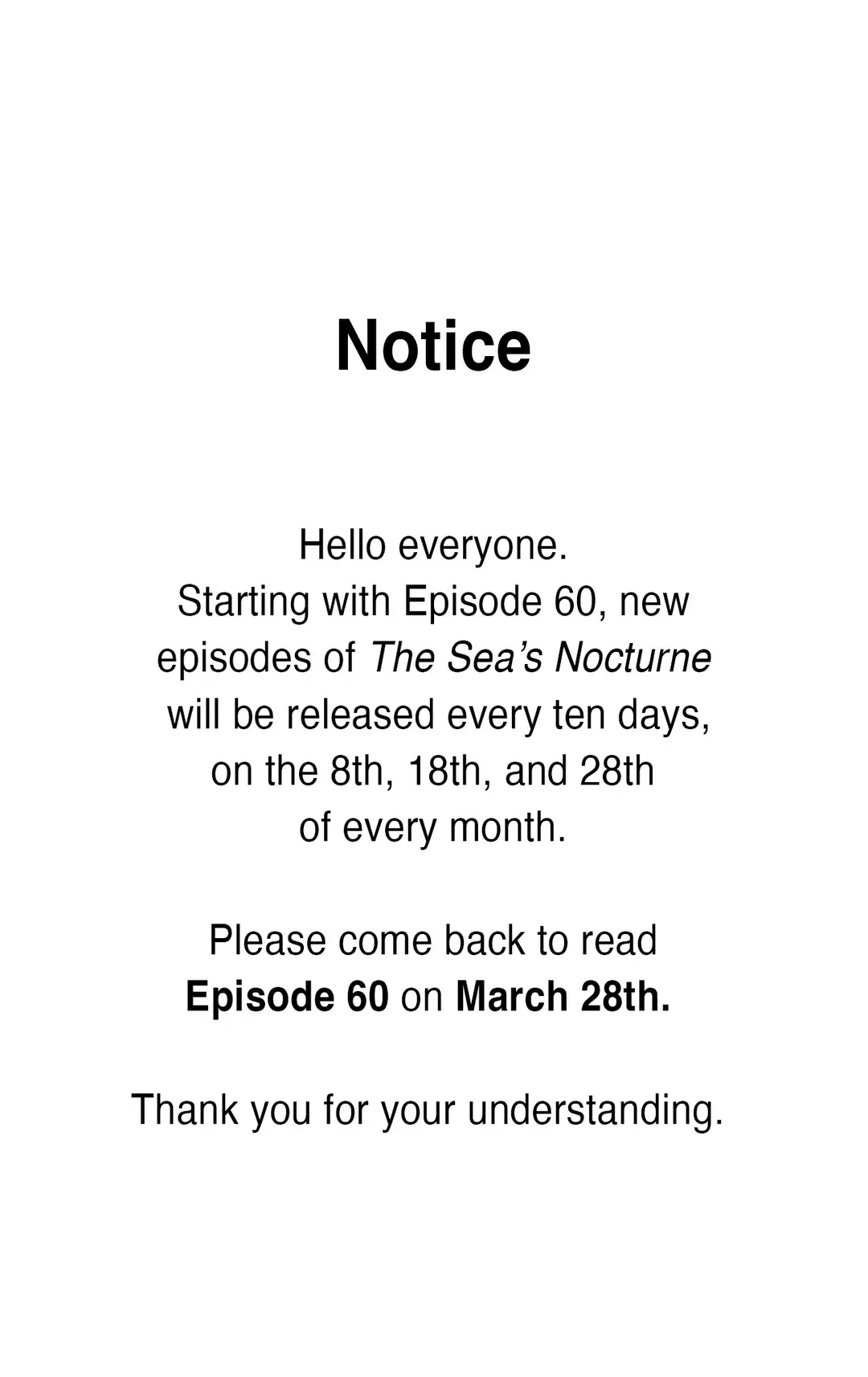 The Sea’s Nocturne (Mature) - Chapter 59 manhwa