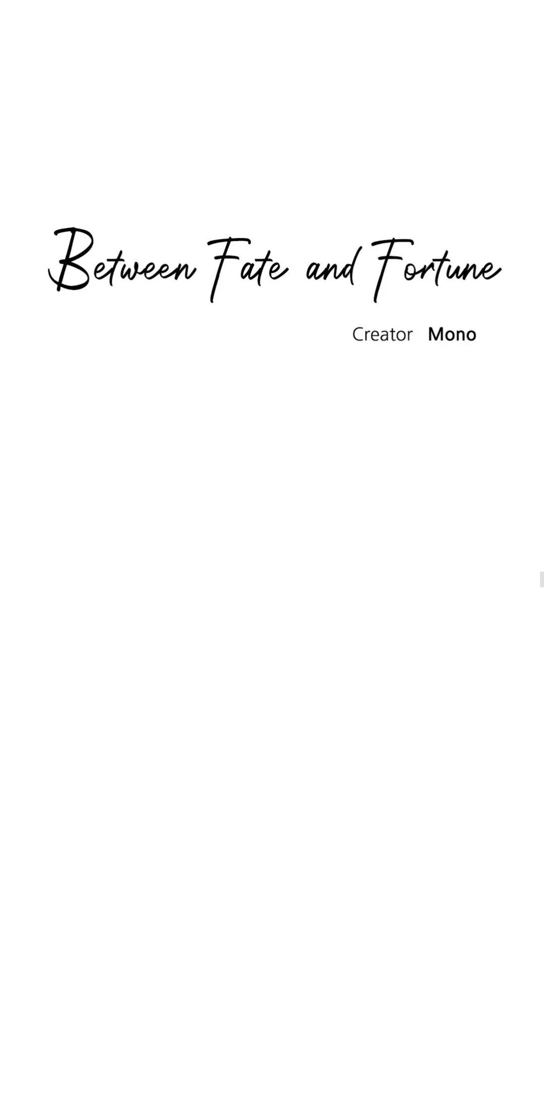 Between Fate and Fortune - Chapter 56 manhwa