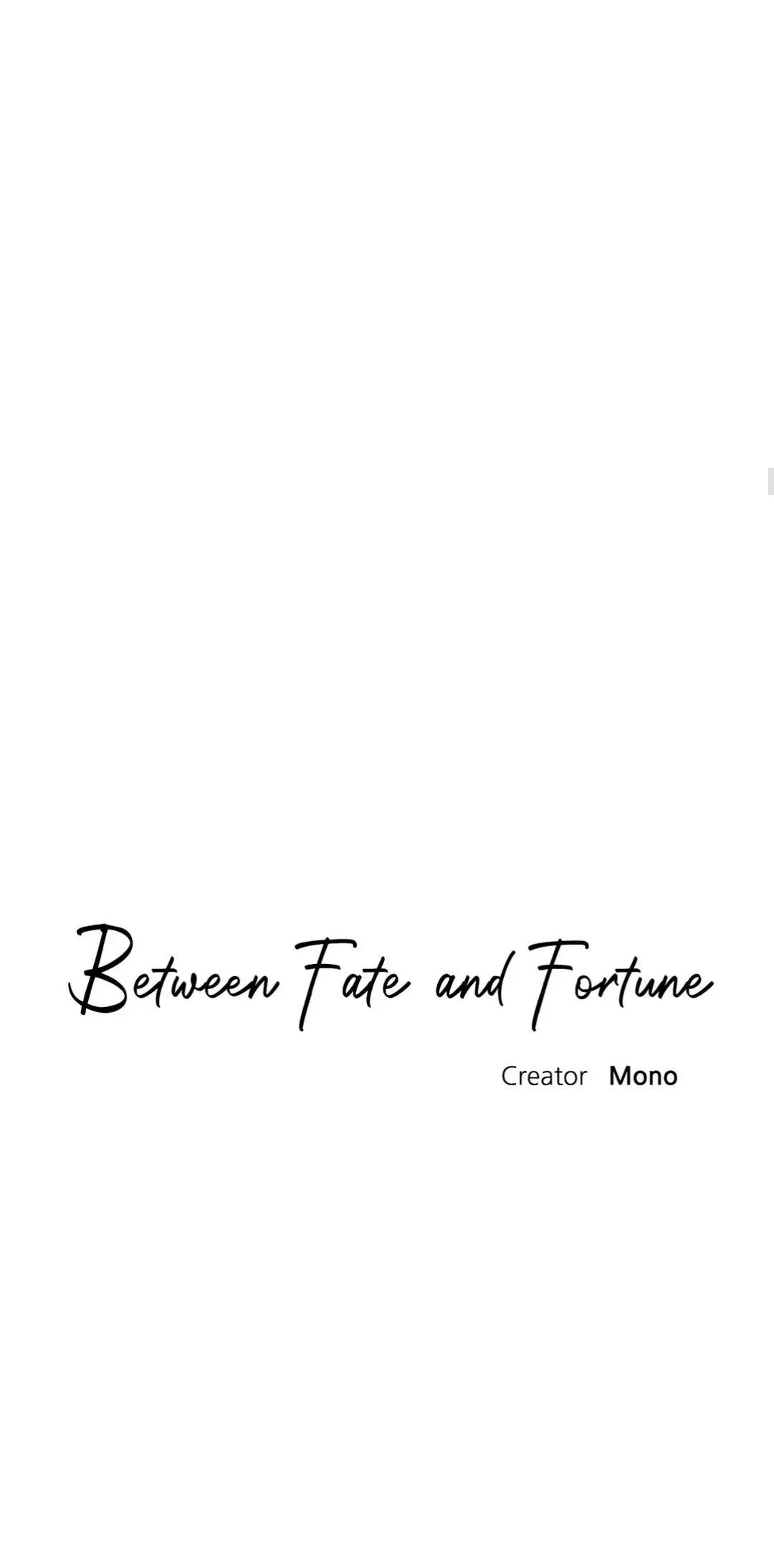 Between Fate and Fortune - Chapter 9 manhwa