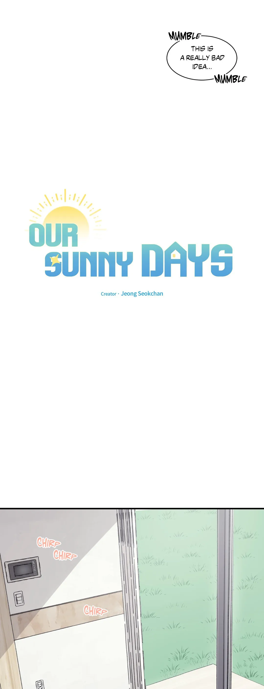 Our Sunny Days - Chapter 3 manhwa