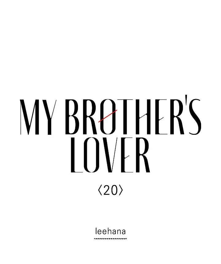 My Brother’s Lover - Chapter 20 manhwa
