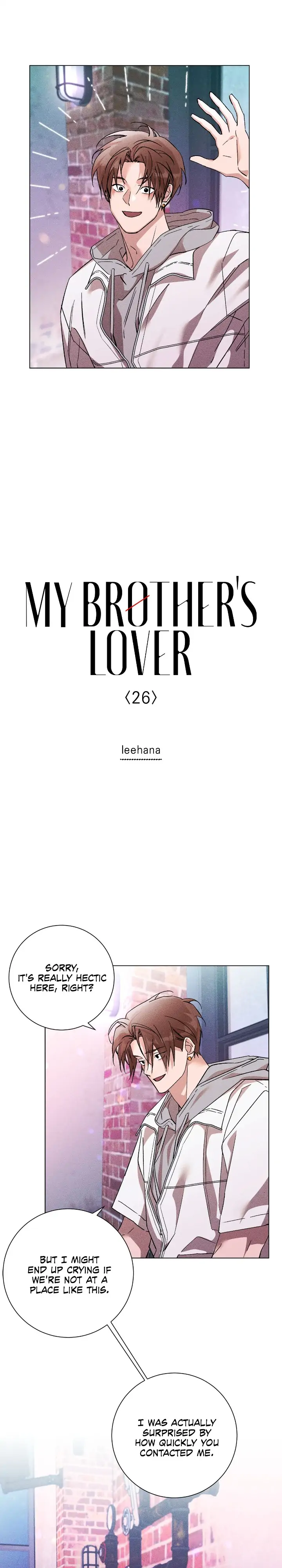 My Brother’s Lover - Chapter 26 manhwa