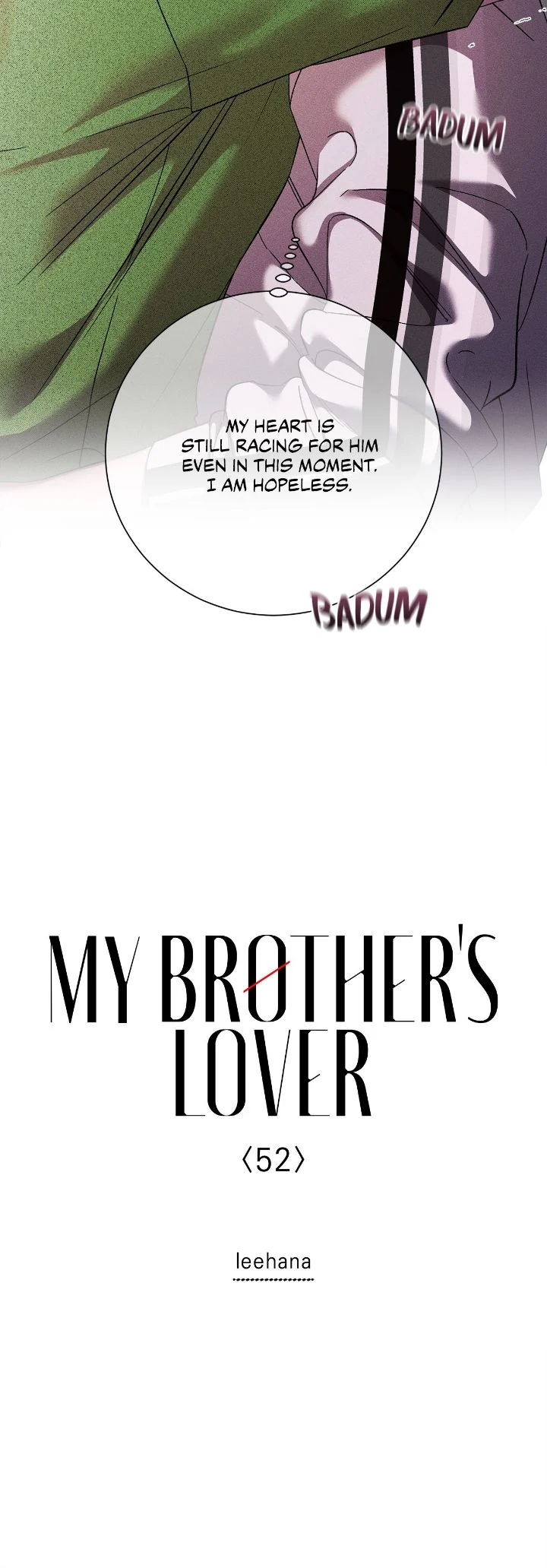 My Brother’s Lover - Chapter 52 manhwa