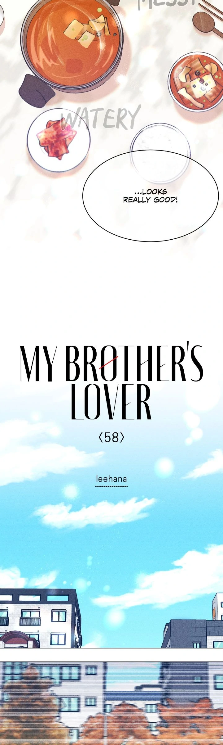 My Brother’s Lover - Chapter 58 manhwa