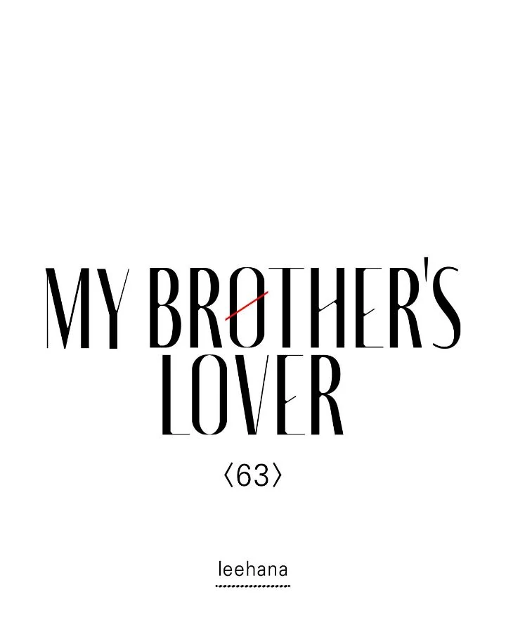 My Brother’s Lover - Chapter 63 manhwa