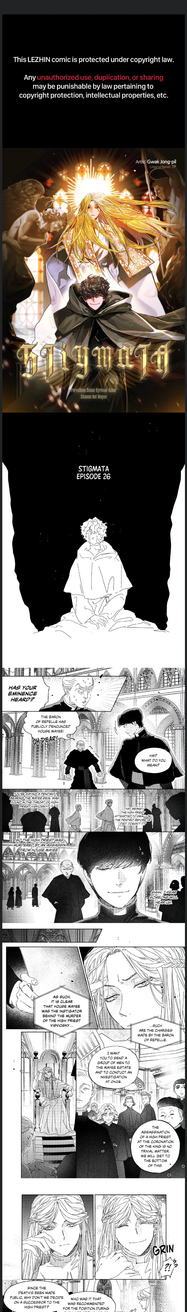 Stigmata [Lezhin R19] - Chapter 26 manhwa