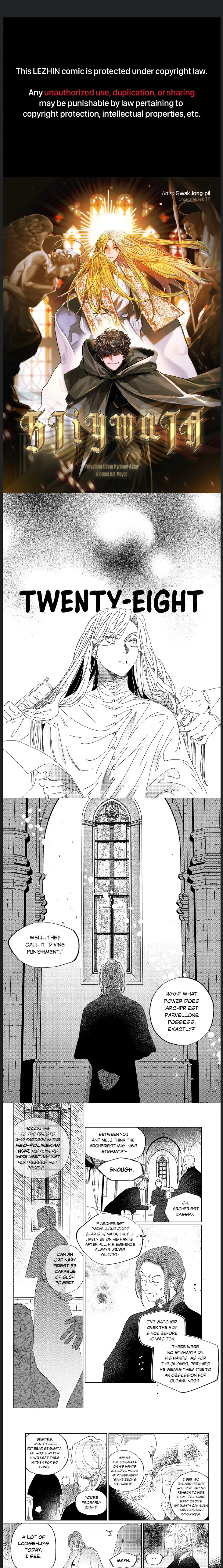 Stigmata [Lezhin R19] - Chapter 28 manhwa