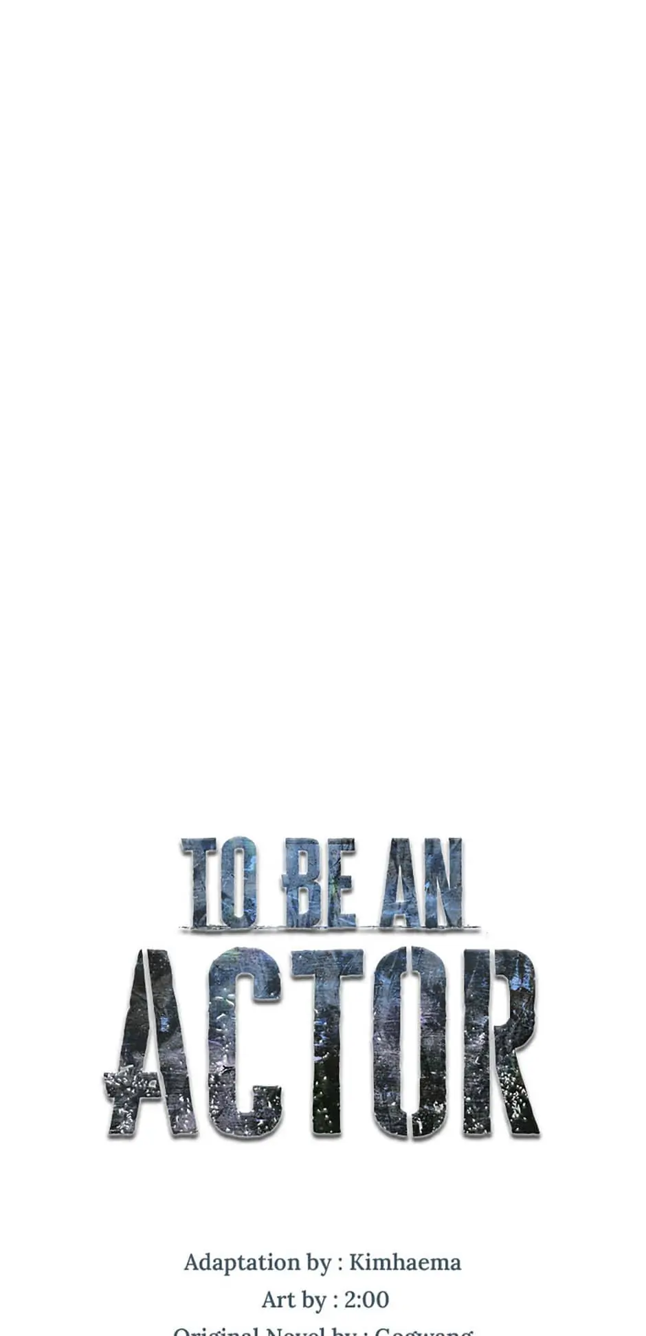 To Be an Actor [Official] - Chapter 25 manhwa