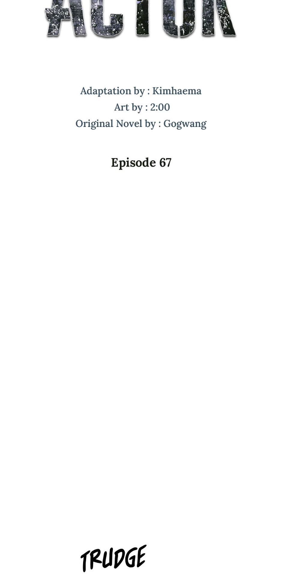 To Be an Actor [Official] - Chapter 67 manhwa