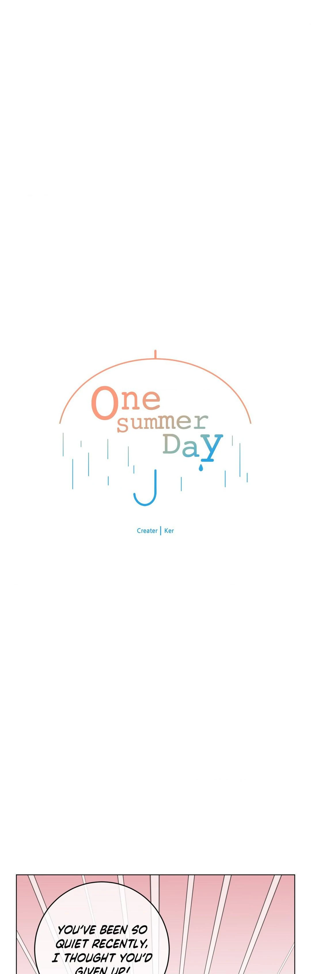 One Summer Day - Chapter 71 manhwa