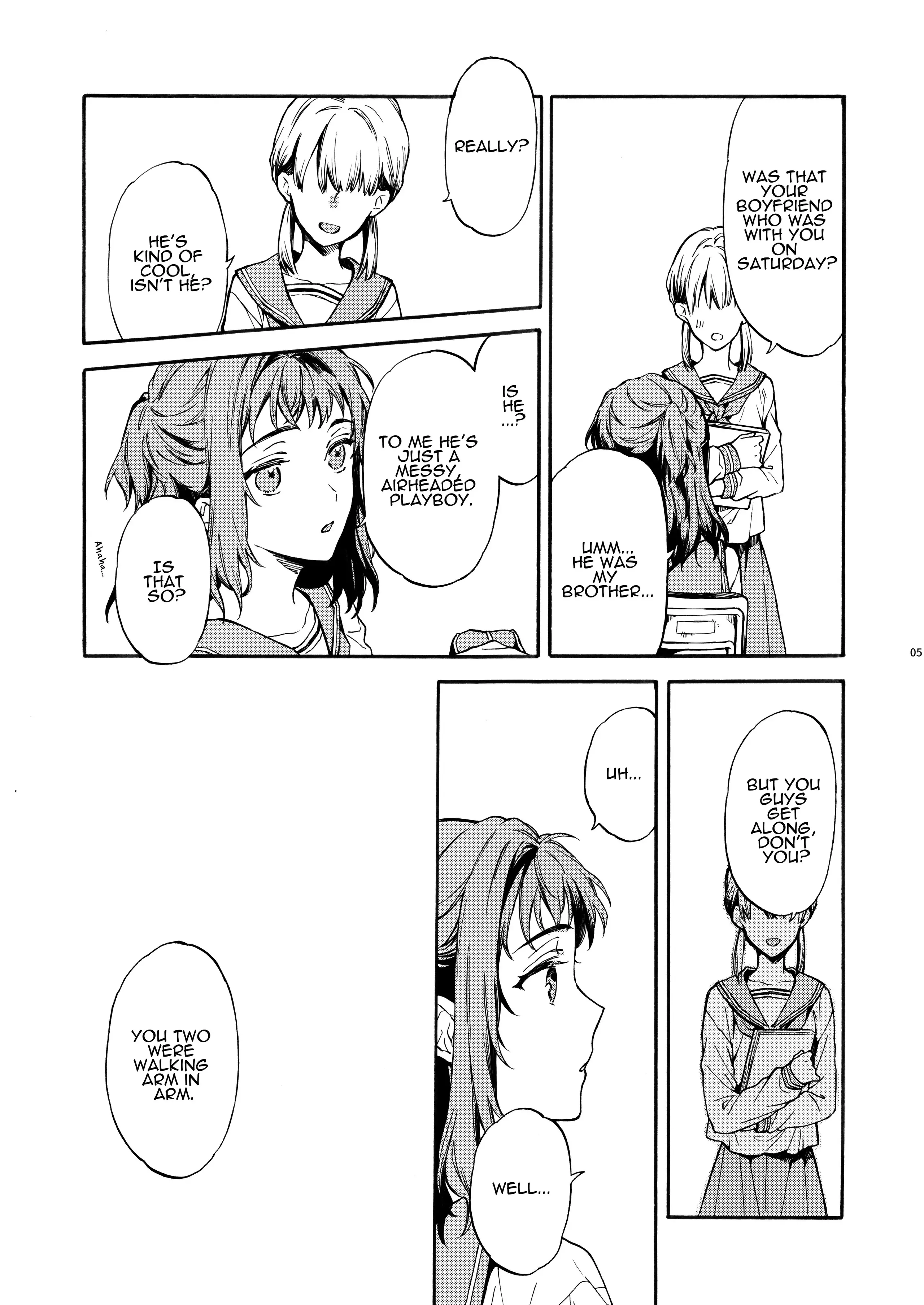 He is NOT my Boyfriend!! ~Shinomura Siblings’ Circumstances~ - Chapter 1 manhwa