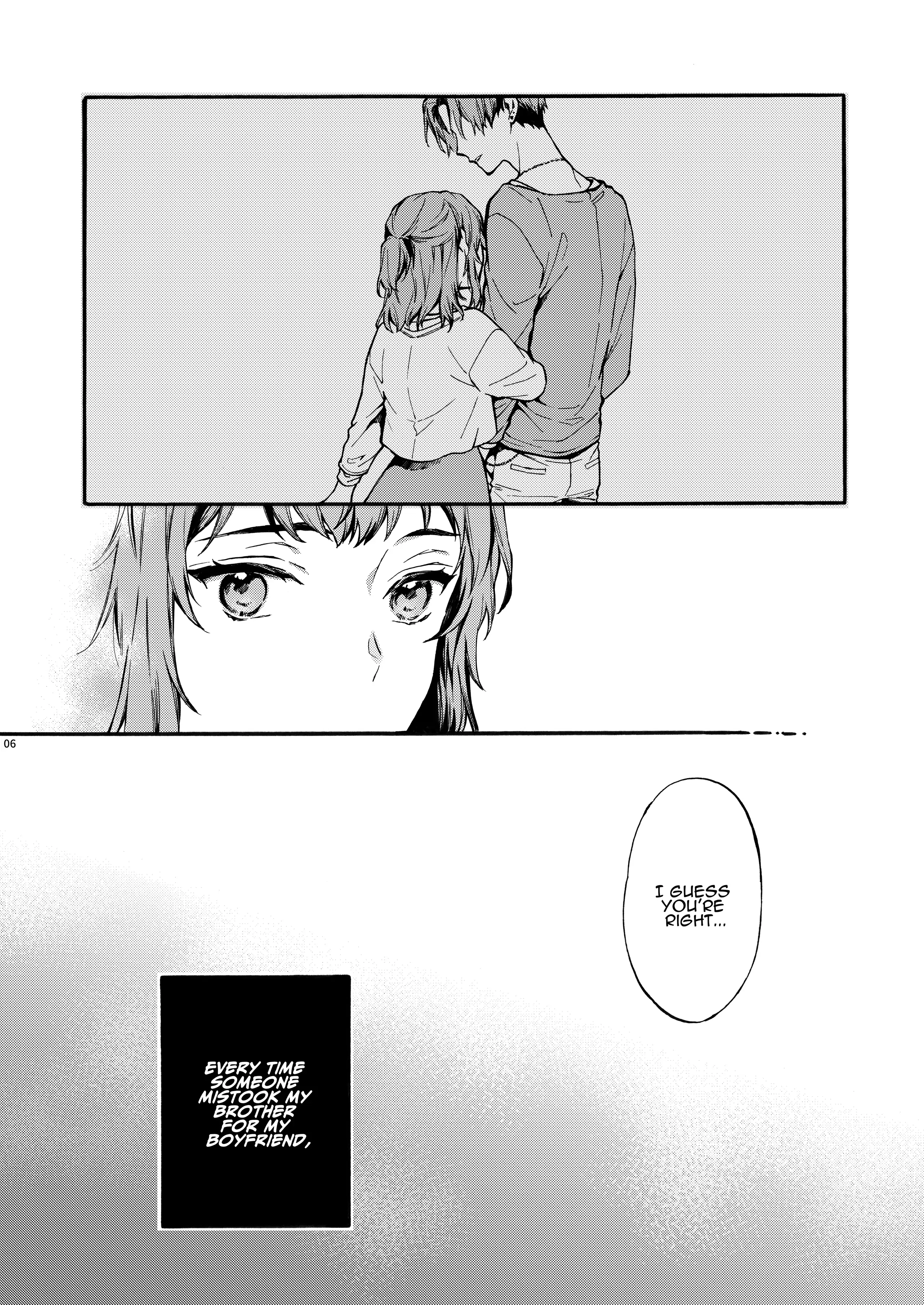 He is NOT my Boyfriend!! ~Shinomura Siblings’ Circumstances~ - Chapter 1 manhwa