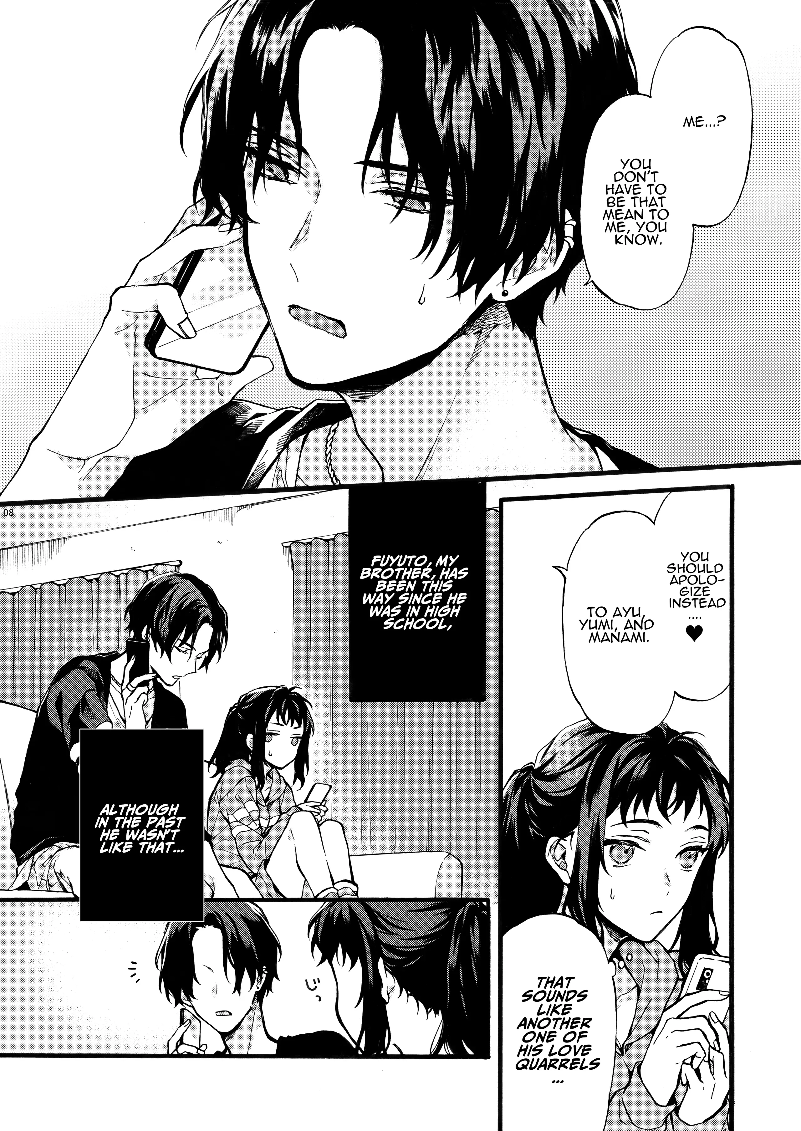 He is NOT my Boyfriend!! ~Shinomura Siblings’ Circumstances~ - Chapter 1 manhwa